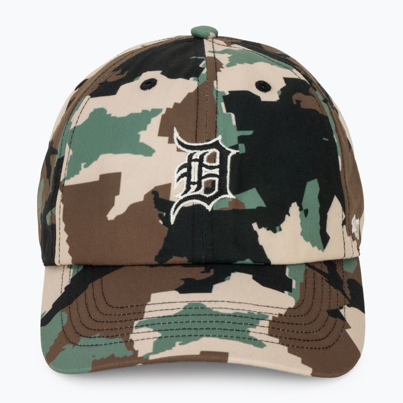 47 Značka Detroit Tigers Digital Star CLEAN UP hnedá baseballová čiapka 2