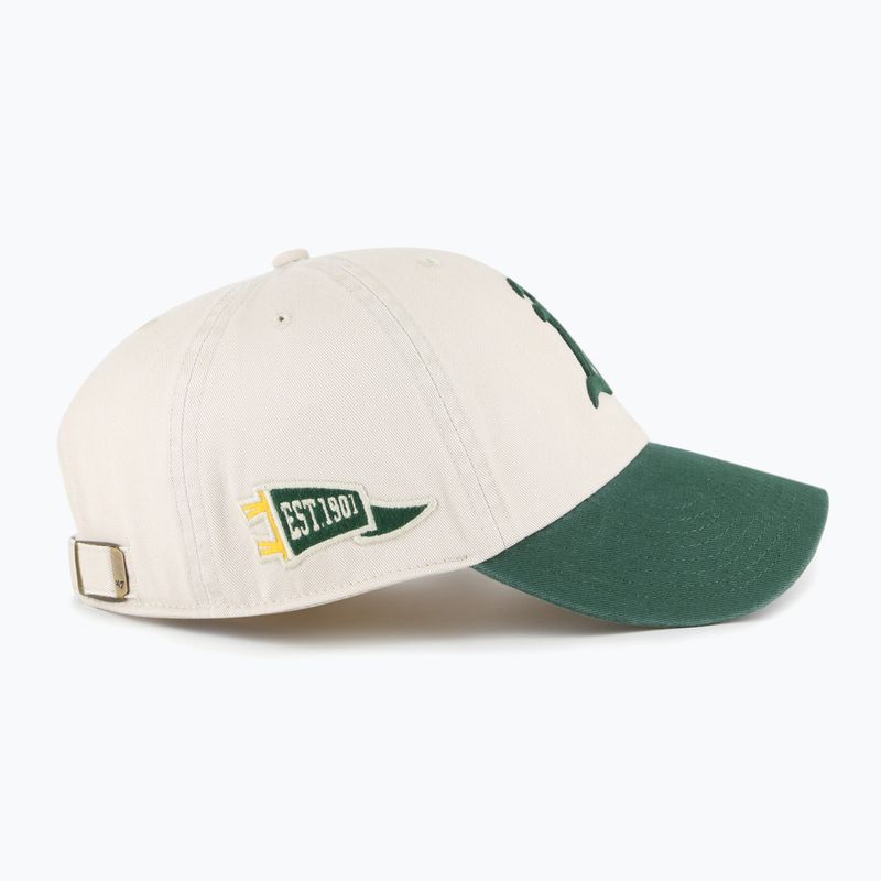 47 Značka MLB Oaklands Athletics Grand Stand CLEAN UP bone baseballová čiapka 3