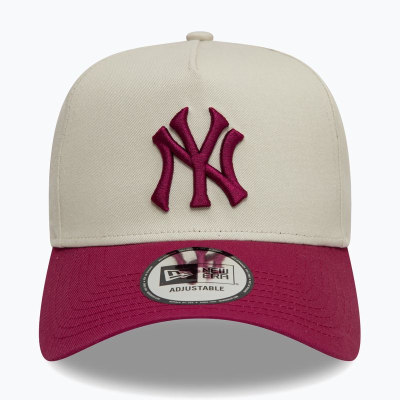 Šiltovka New Era WS Patch Eframe New York Yankees light beige 2