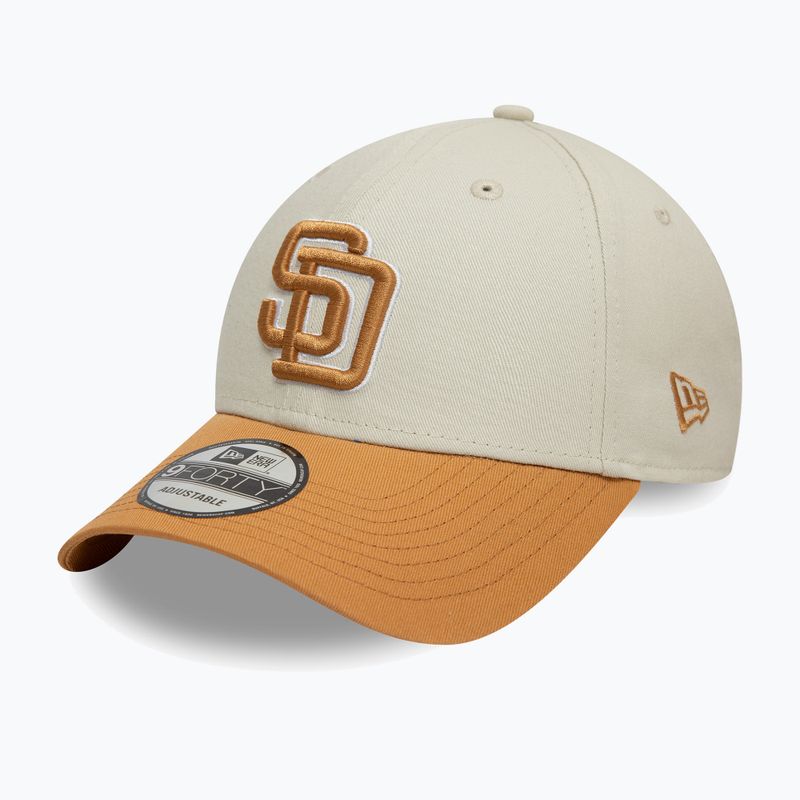 Šiltovka New Era WS Patch 9Forty San Diego Padres light beige 2