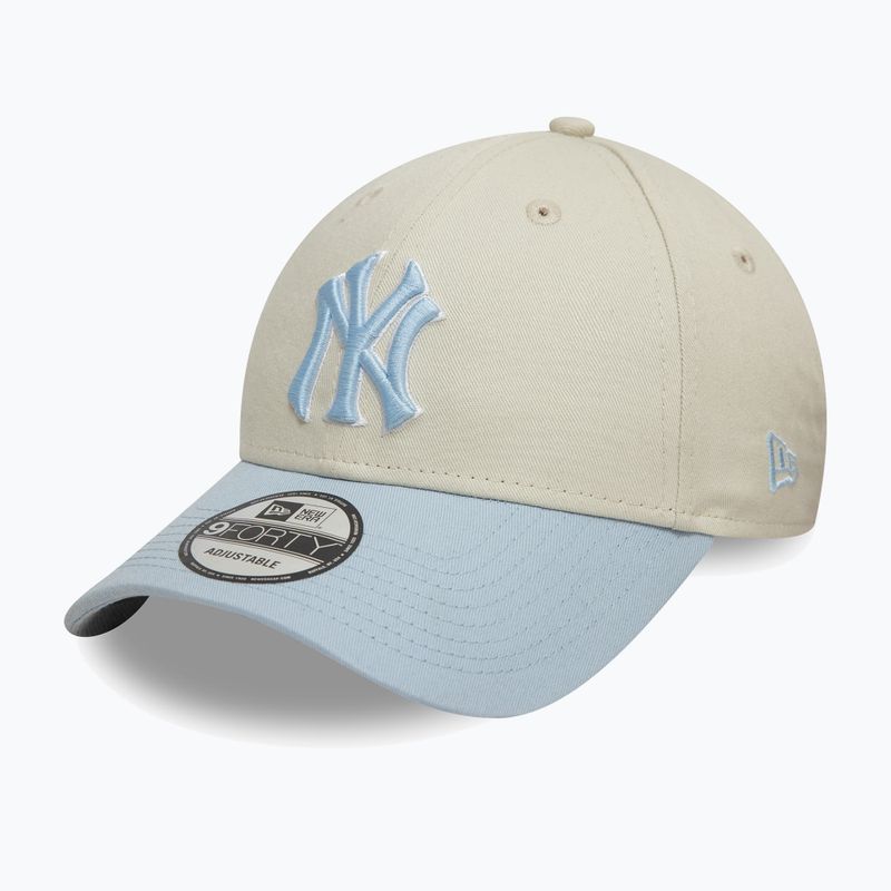 Šiltovka New Era WS Patch 9Forty New York Yankees light beige 3