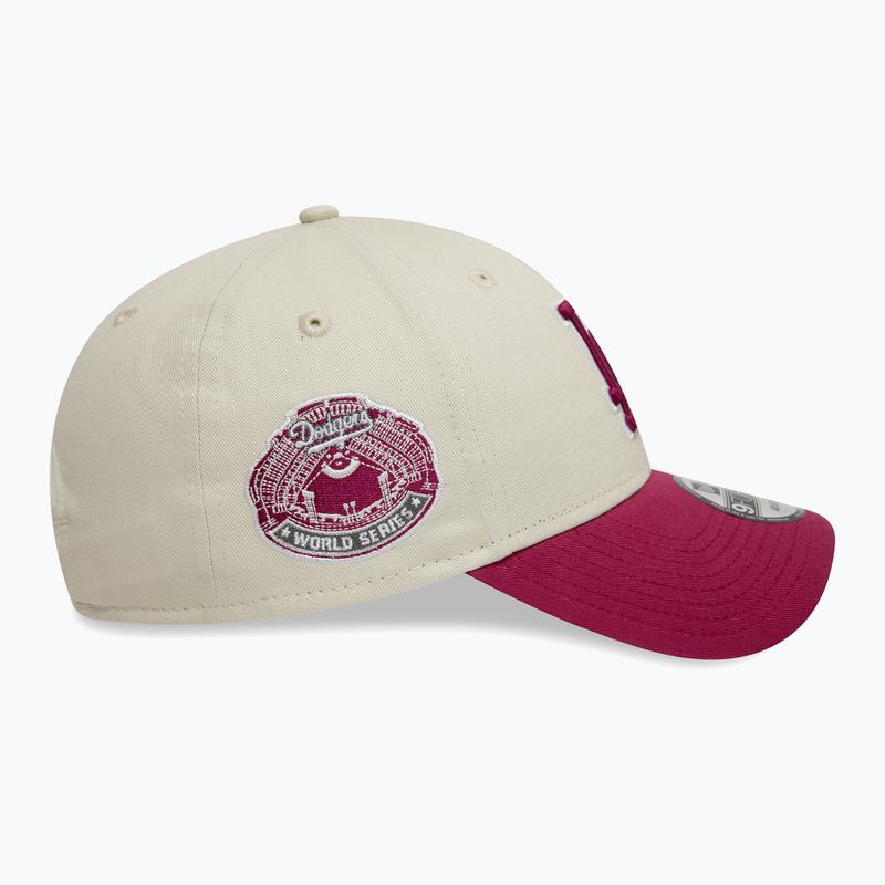 Šiltovka New Era WS Patch 9Forty Los Angeles Dodgers light beige 4