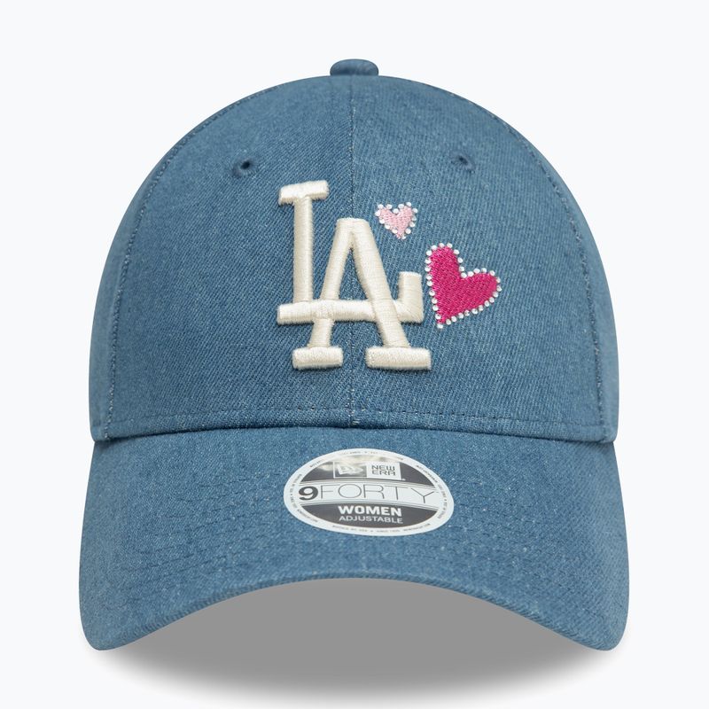 Dámska šiltovka New Era Denim Icon 9Forty Los Angeles Dodgers navy 2