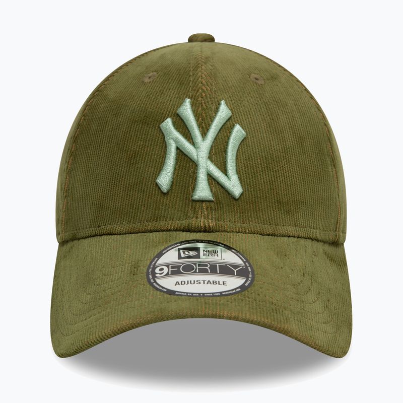Šiltovka New Era Two Tone Cord 9Forty New York Yankees dark green 2
