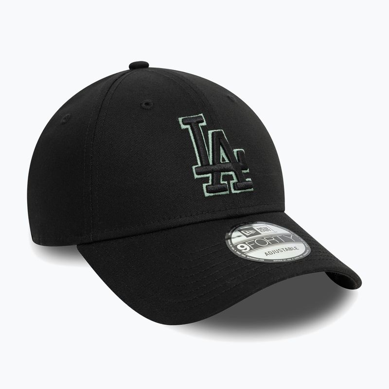 Šiltovka New Era Team Outline 9Forty Los Angeles Dodgers čierna
