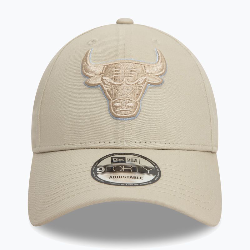 Šiltovka New Era Team Outline 9Forty Bulls light beige 2