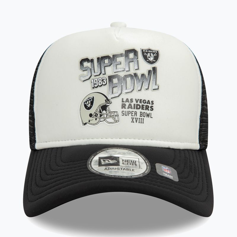 Šiltovka New Era Superbowl Trucker Las Vegas Raiders black 3