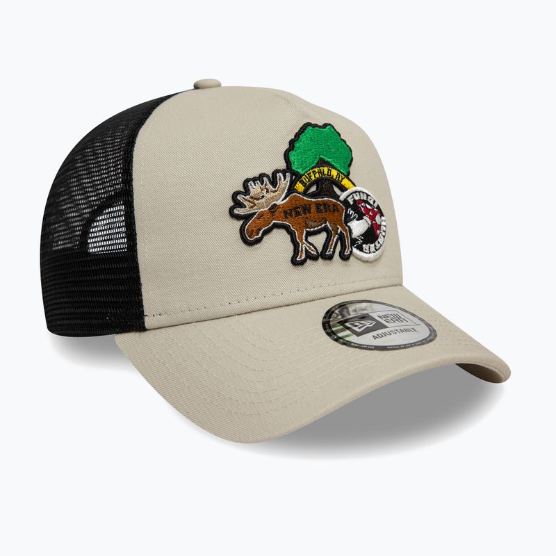 Šiltovka New Era NIE Outdoor Patch Trucker light beige
