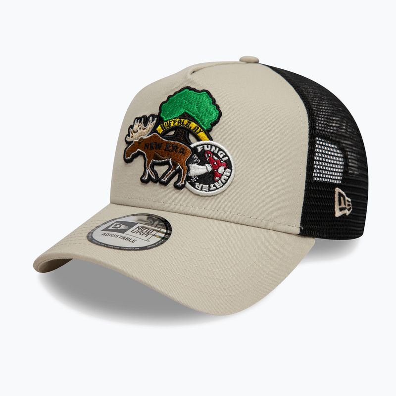 Šiltovka New Era NIE Outdoor Patch Trucker light beige 3