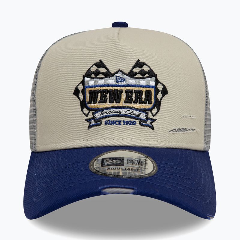 Šiltovka New Era NIE Motorsport Trucker light beige 2