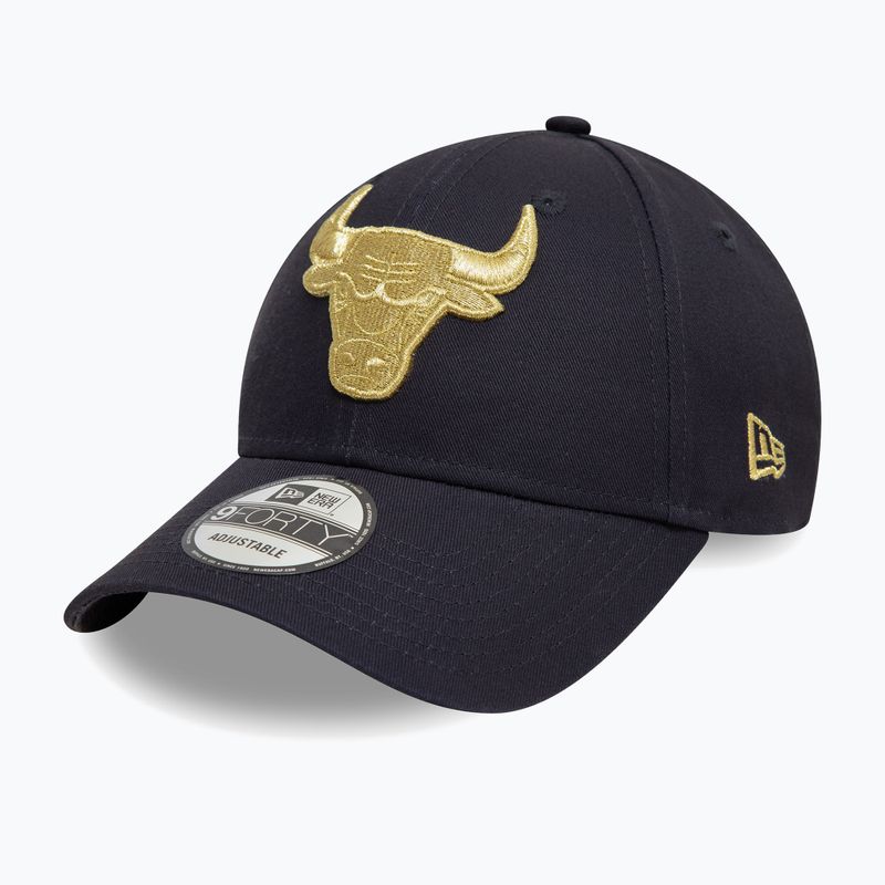 Šiltovka New Era Metallic 9Forty Bulls navy 3