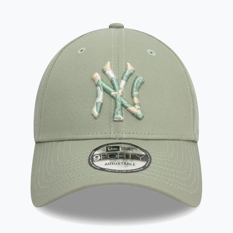 Šiltovka New Era Camo Infill 9Forty New York Yankees green pastel 2