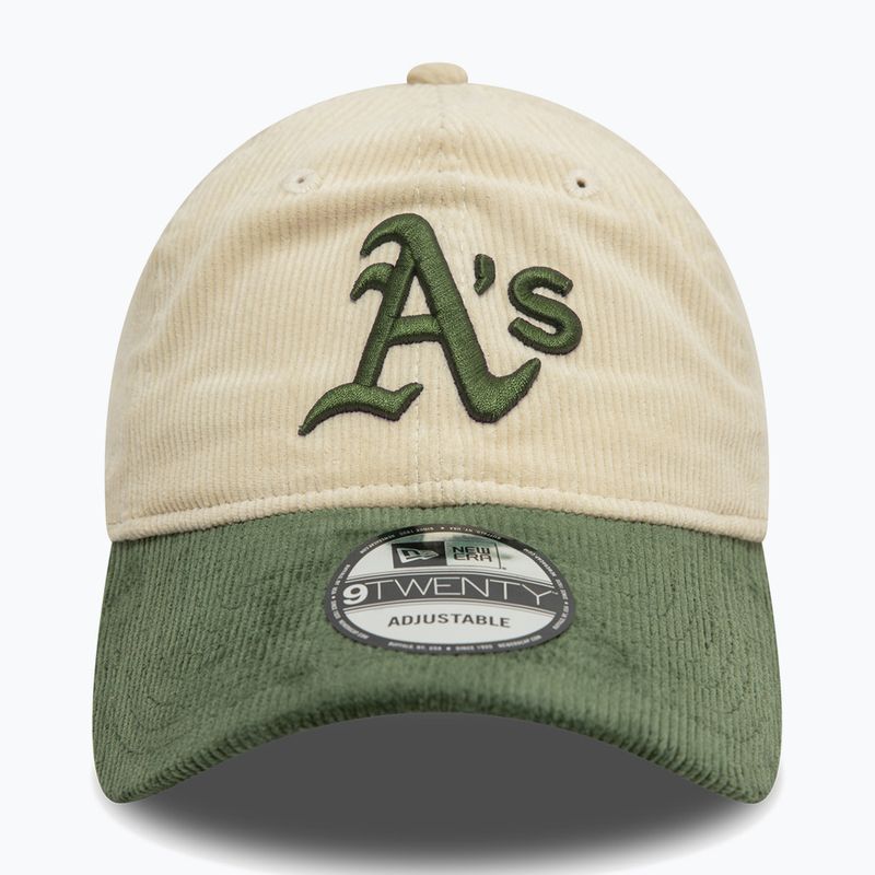 Šiltovka New Era Block Cord 9Twenty Oakland Athletics light beige 2