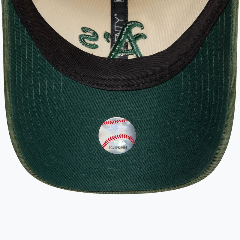 Šiltovka New Era Block Cord 9Twenty Oakland Athletics light beige 5