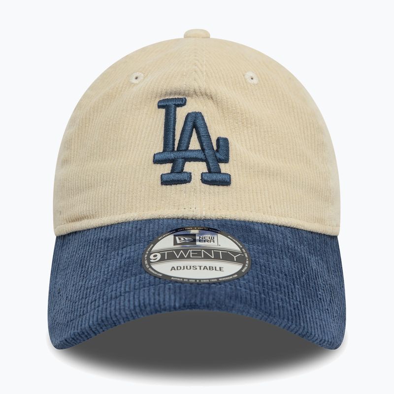 Šiltovka New Era Block Cord 9Twenty Los Angeles Dodgers light beige 3