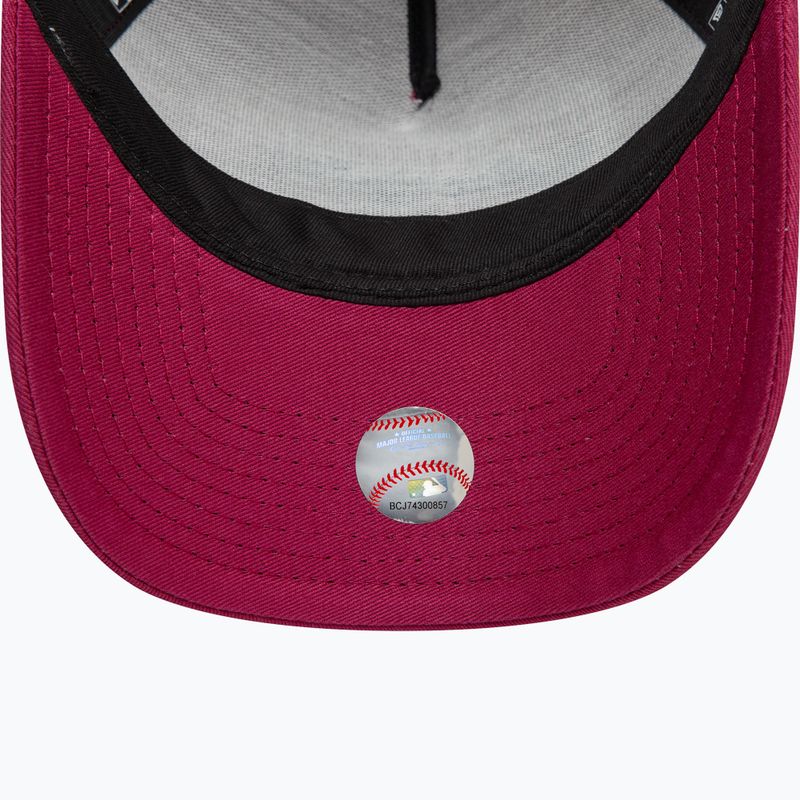 Šiltovka New Era MLB Patch Trucker Los Angeles Dodgers dark red 5