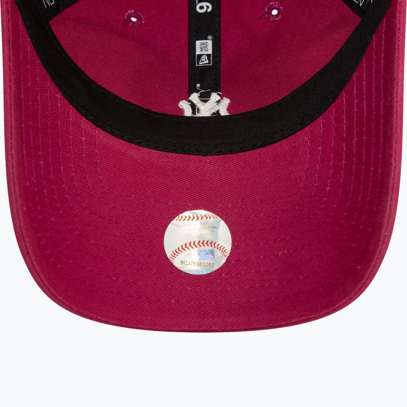 Šiltovka New Era Mini Washed 9Twenty New York Yankees dark red 5
