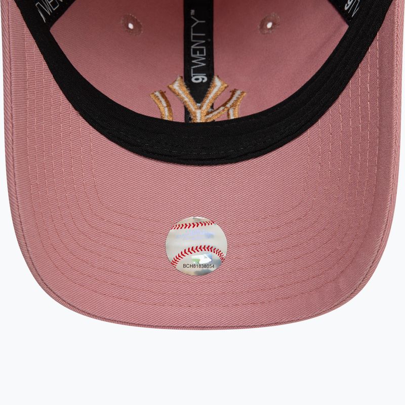 Šiltovka New Era League Essential 920 New York Yankees dark pink 5
