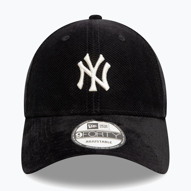 Šiltovka New Era Cord 9Forty New York Yankees black 2