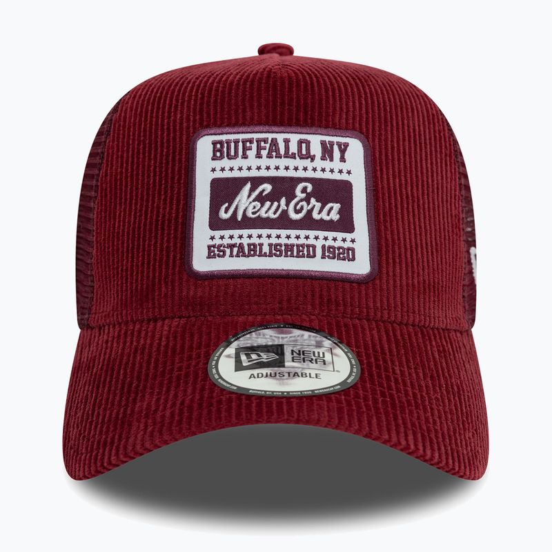 Šiltovka New Era NIE Patch Cord Trucker dark red 3