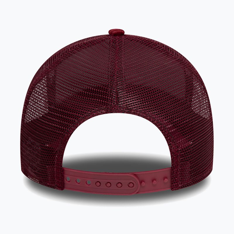 Šiltovka New Era NIE Patch Cord Trucker dark red 4