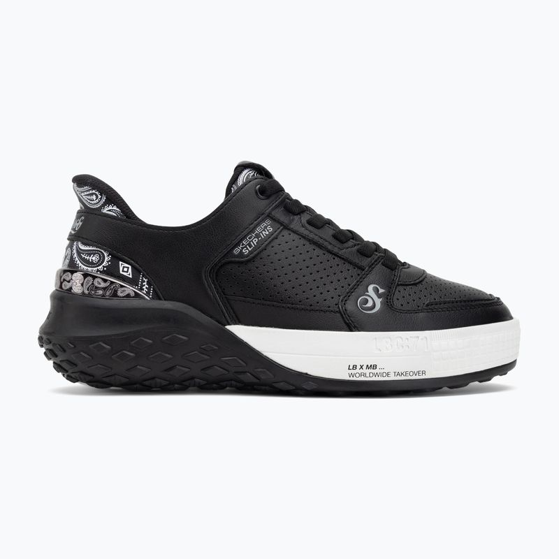 Pánske topánky SKECHERS Sizzle Snoop Sizzle Toke Slip-Ins black 2
