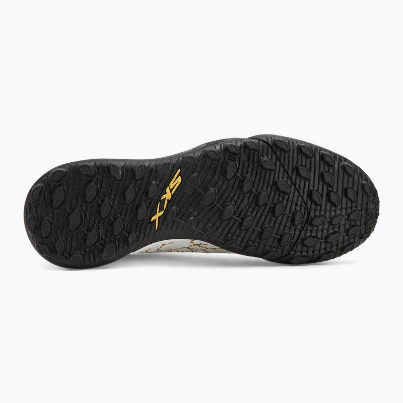Detské kopačky SKECHERS Skx_1.5 Youth Jr. TF white/gold 4