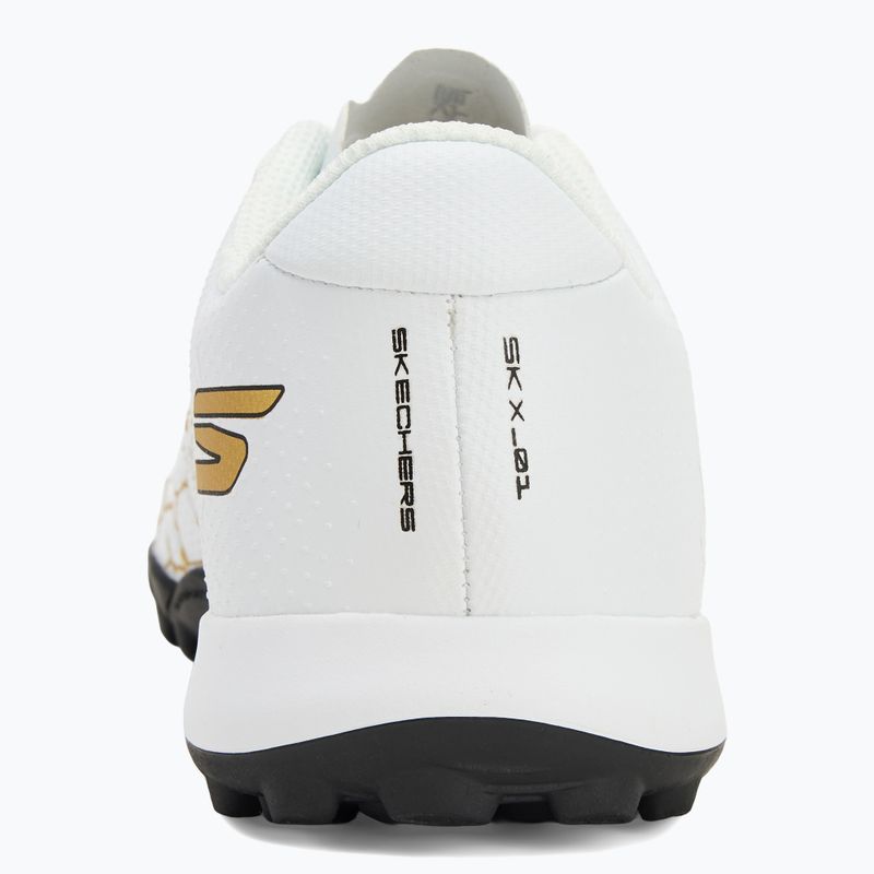 Detské kopačky SKECHERS Skx_1.5 Youth Jr. TF white/gold 6