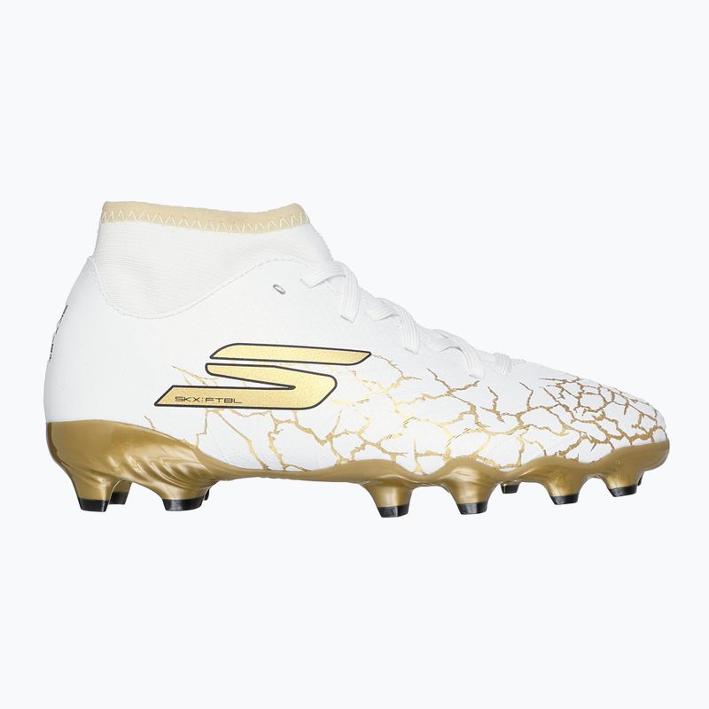 Detské kopačky SKECHERS Skx_1.5 High Td Jr FG white/gold 9