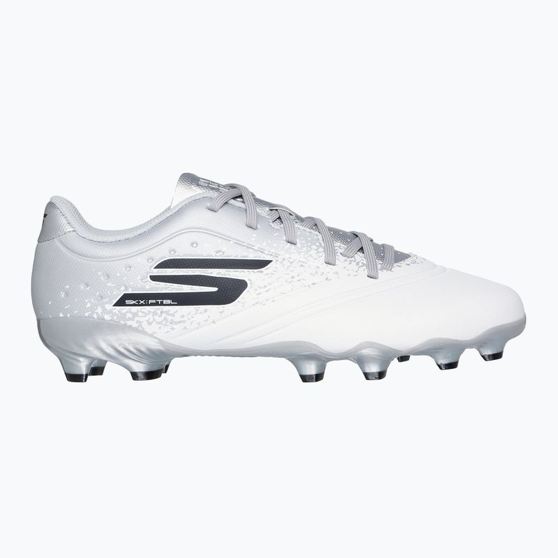 Detské kopačky SKECHERS Razor 1.5 Youth Jr. FG white/silver 9