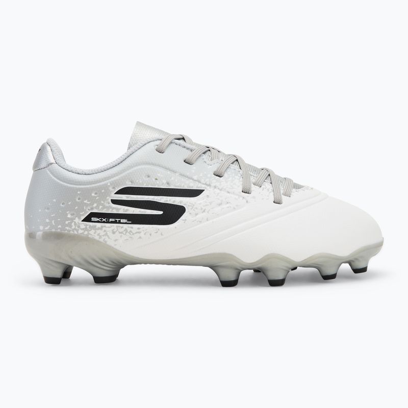Detské kopačky SKECHERS Razor 1.5 Td Jr FG white/silver 2