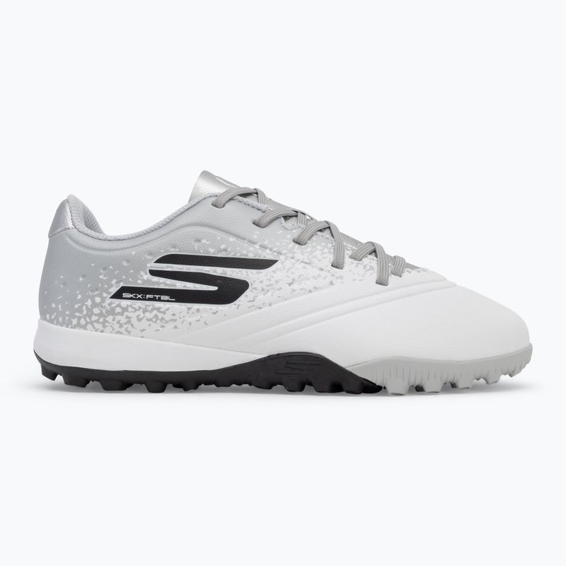 Detské kopačky SKECHERS Razor 1.5 Youth Jr TF white/silver 2