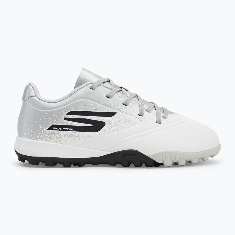 Detské kopačky SKECHERS Razor 1.5 Td Jr TF white/silver 2
