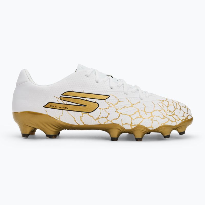 Pánske kopačky SKECHERS Skx_ 1.5 Academy FG white/gold 2