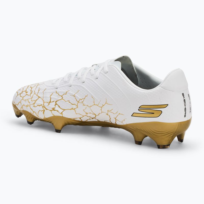 Pánske kopačky SKECHERS Skx_ 1.5 Academy FG white/gold 3