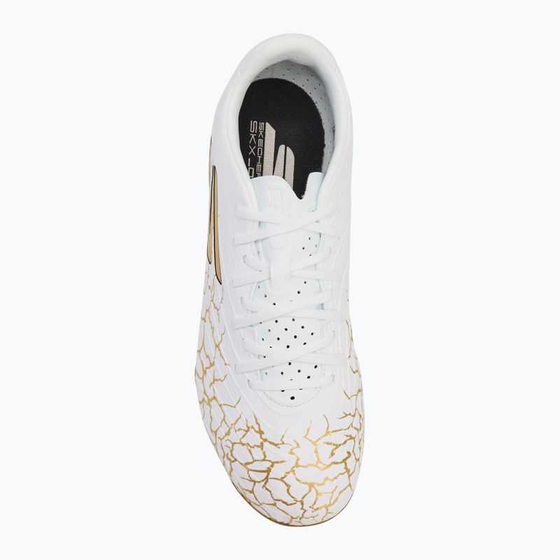 Pánske kopačky SKECHERS Skx_ 1.5 Academy FG white/gold 5