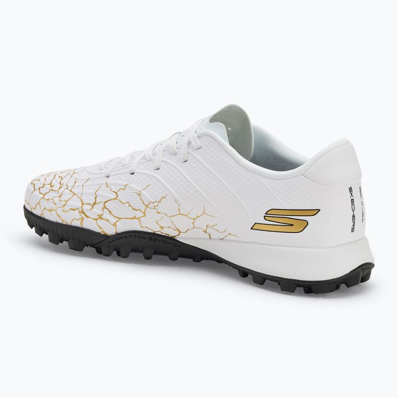 Pánske kopačky SKECHERS Skx_1.5 Academy TF white/gold 3