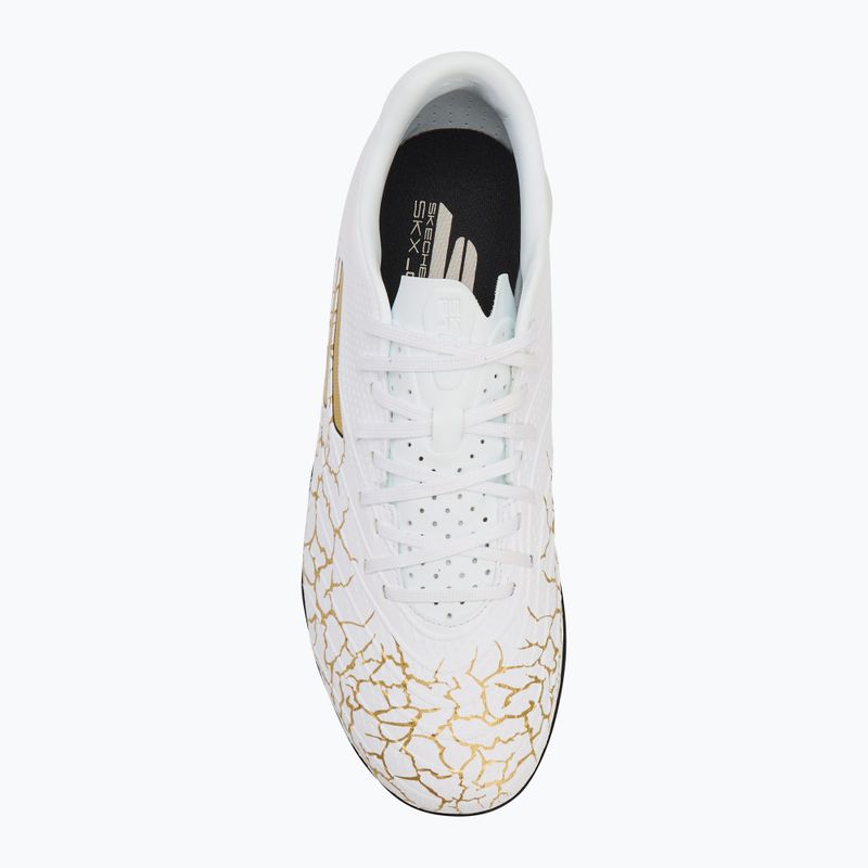 Pánske kopačky SKECHERS Skx_1.5 Academy TF white/gold 5