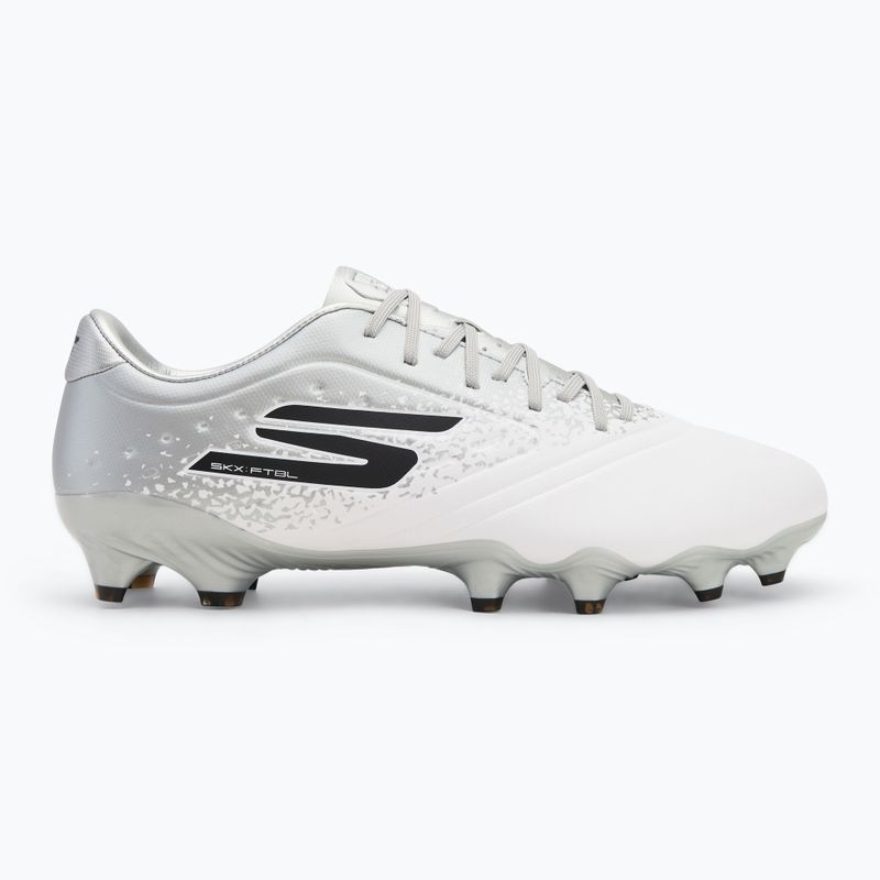 Pánske kopačky SKECHERS Razor 1.5 Academy FG white/silver 2