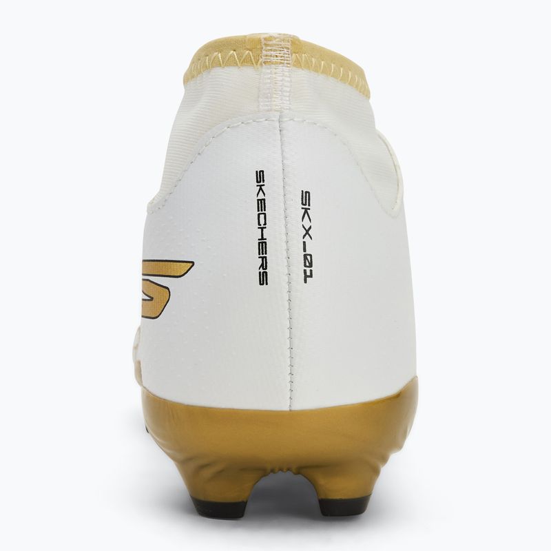 Detské kopačky SKECHERS Skx 1.5 Youth High Jr FG white/gold 6