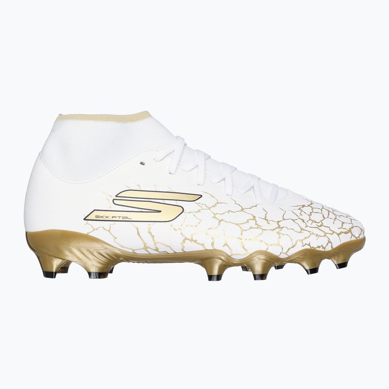 Pánske kopačky SKECHERS Razor 1.5 Academy FG white/gold 9
