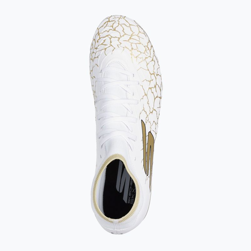Pánske kopačky SKECHERS Razor 1.5 Academy FG white/gold 11
