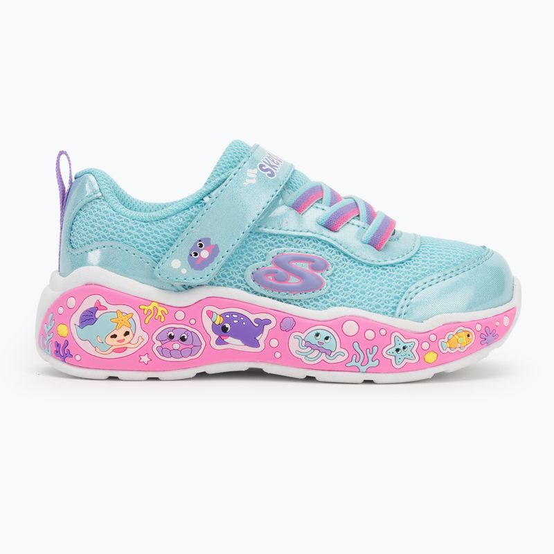 Detské topánky SKECHERS Play Scene Fun Squad turquoise 2