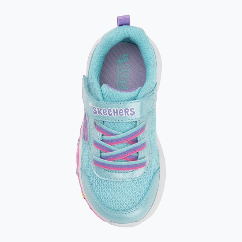 Detské topánky SKECHERS Play Scene Fun Squad turquoise 5