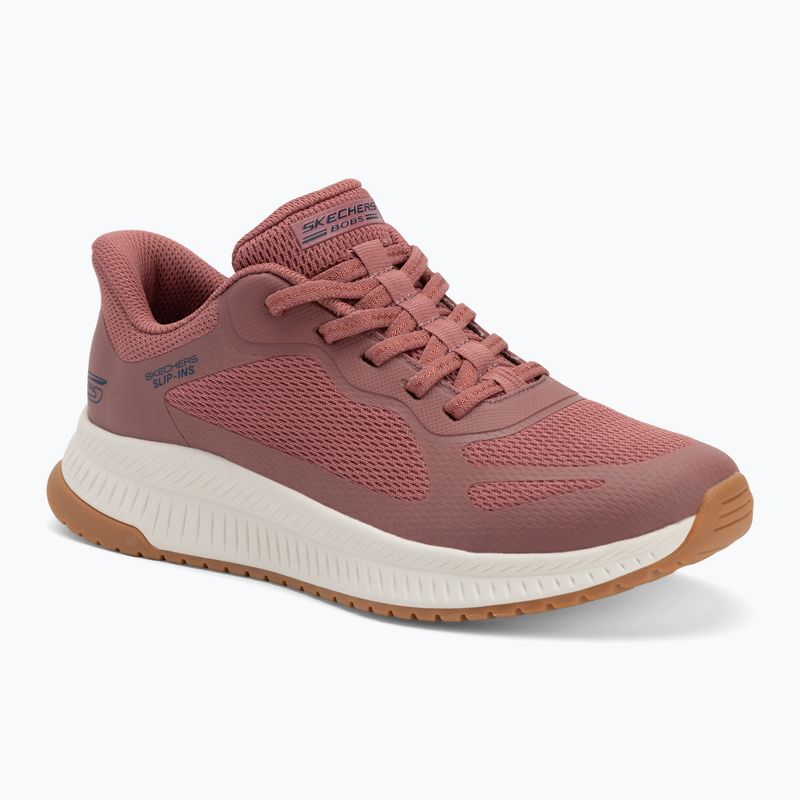 Dámske topánky SKECHERS Bobs Squad 4 Staple Look rose