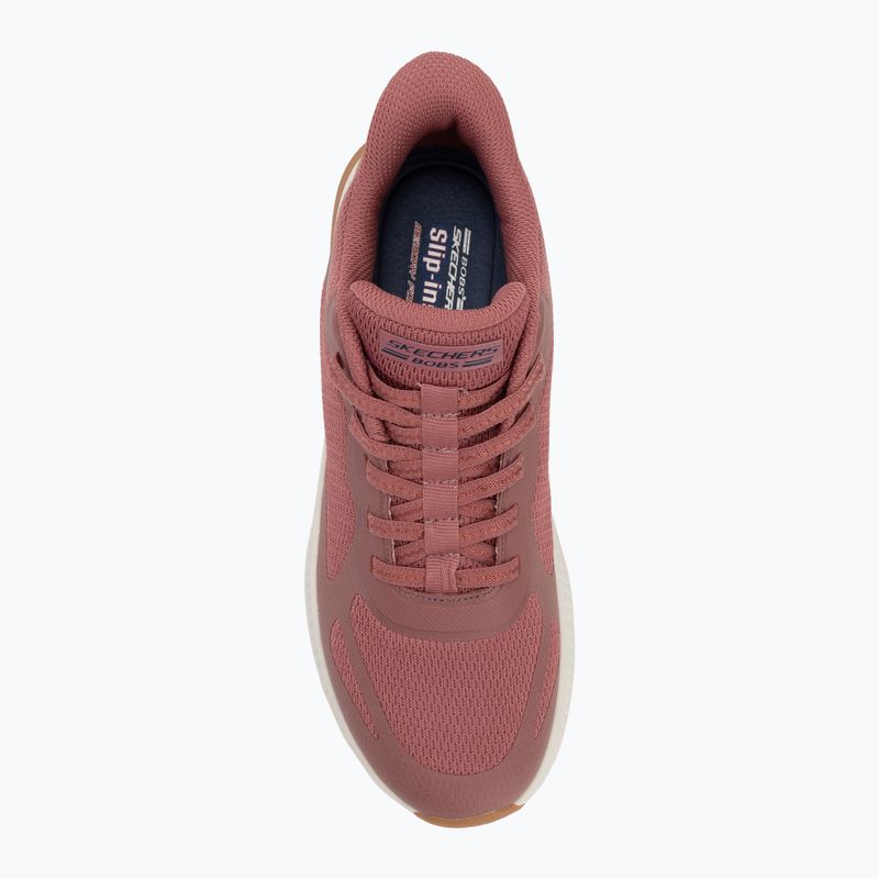 Dámske topánky SKECHERS Bobs Squad 4 Staple Look rose 5