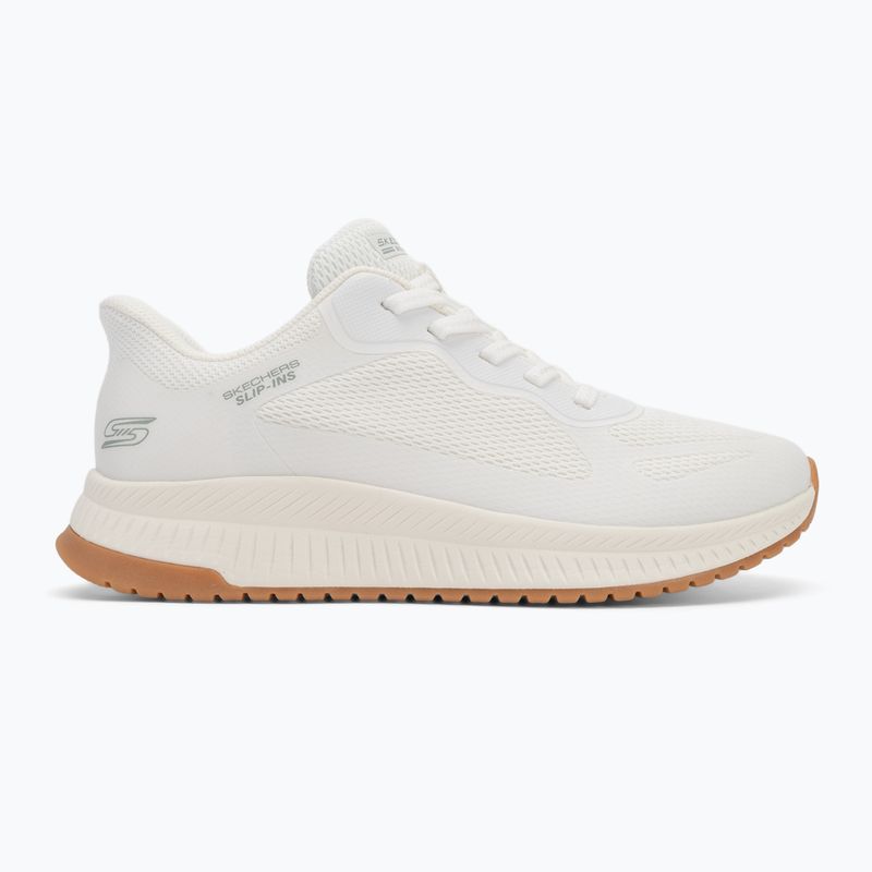 Dámske topánky SKECHERS Bobs Squad 4 Staple Look white 2