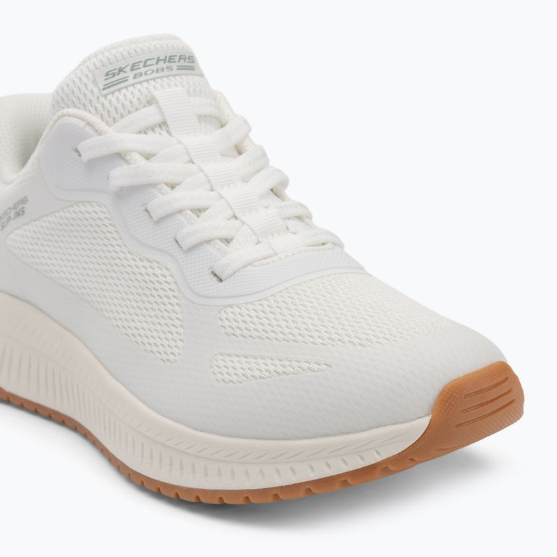 Dámske topánky SKECHERS Bobs Squad 4 Staple Look white 7