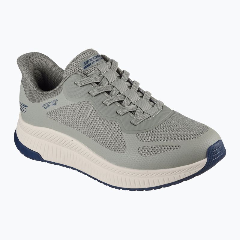 Pánske topánky SKECHERS Bobs Squad 4 olive 8