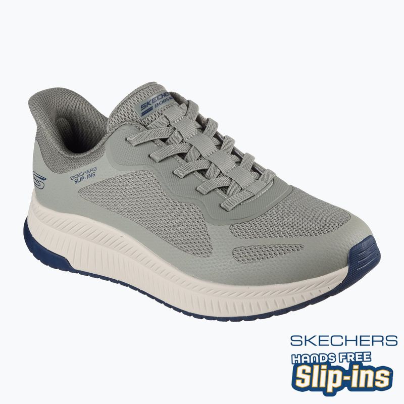 Pánske topánky SKECHERS Bobs Squad 4 olive 15